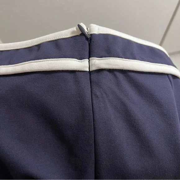 STAUD Navy Pants with White Waistband - Picture 4 of 4